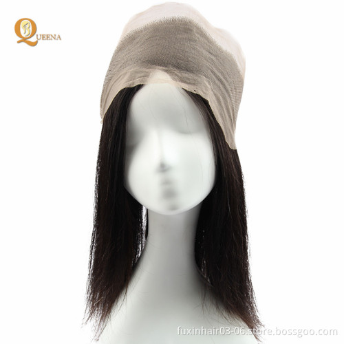 Straight Human Hair 360 Lace Frontal Vendor Distributors Brazilian Hair 360 Lace Frontal Closure